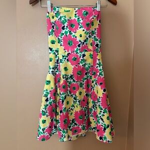 Lily Pulitzer strapless dress